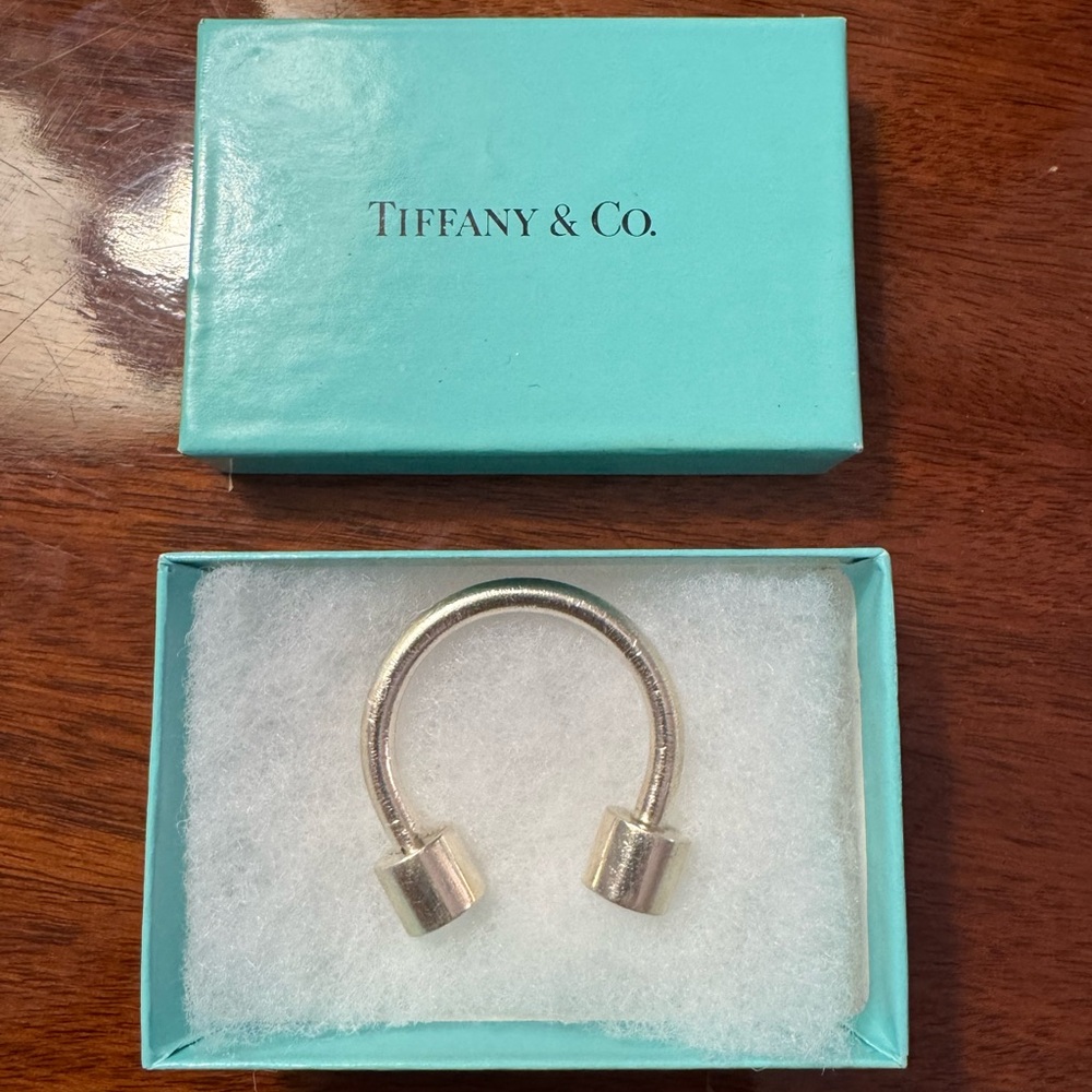 Tiffany & Co. Silver Key Chain